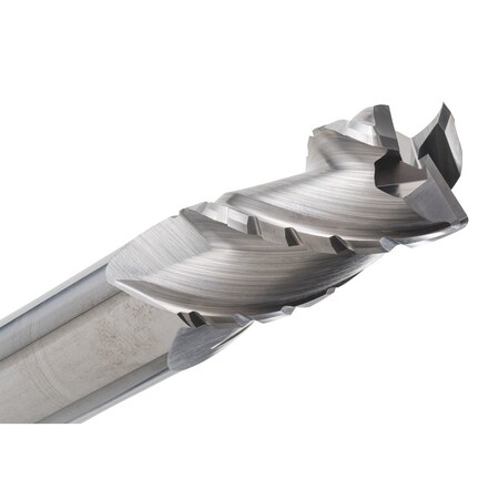 Cgs Tool The Beast Roughing End Mill 3Fl 3/8"Dia 1"Loc 2-1/2"Oal W/.025" Radius CR1312